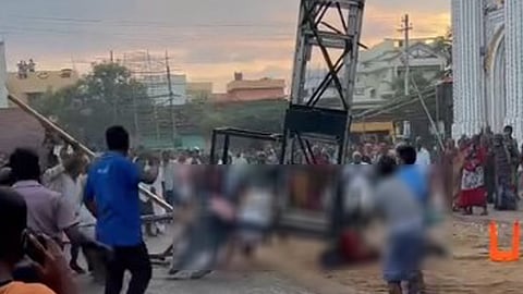 Four people died of shock during a church festival in Kanyakumari