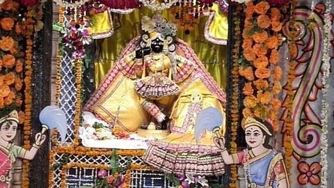 Vrindavan temple priests reject demand to ban Muslim artisans from making deity's attires .