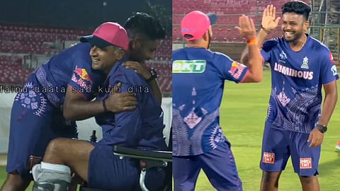 Sanju Samson joins Rajasthan Royals squad