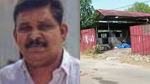 man body found in a manhole in godown Thodupuzha