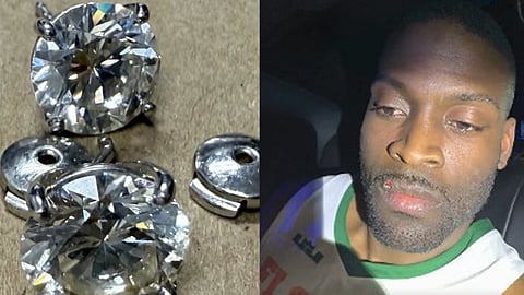 ആറ് കോടിയുടെ കമ്മല് കള്ളന് വിഴുങ്ങി; പൊലീസ് കാത്തിരുന്നത് രണ്ടാഴ്ച; 'തൊണ്ടിമുതലും ദൃക്സാക്ഷിയും'അമേരിക്കയിലും