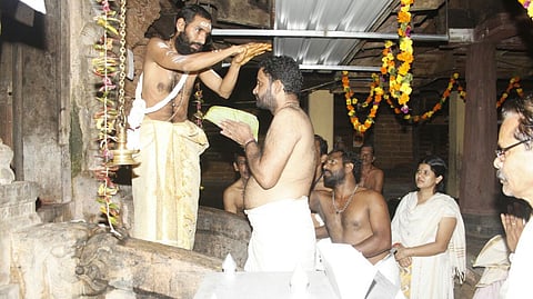 The Muzhakkunnu Mridanga syleshwari Temple committee has decided to cancel its planned