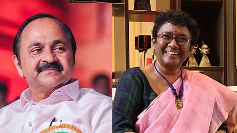 vd satheesan, sarada muraleedharan