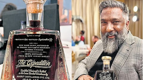 World raises a toast to Malayali designer’s magnum opus for high-end liquor bottle