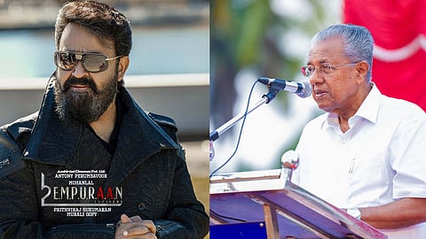 pinarayi vijayan and mohanlal