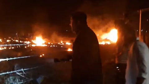 Jaguar Fighter Jet Crashes In Gujarat