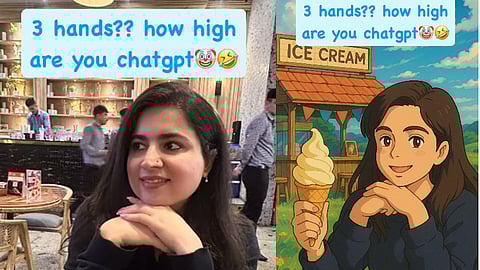 Ghibli image: 'എനിക്ക് രണ്ട് കൈയാണ് ശരിക്കുമുണ്ടായിരുന്നത്, ഗിബ്ലിയിലെത്തിയപ്പോള് അത് മാറി'; ഡോക്ടറുടെ റീല്സ് വൈറല്