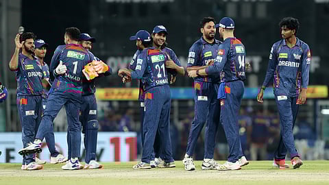 Lucknow win by 12 runs