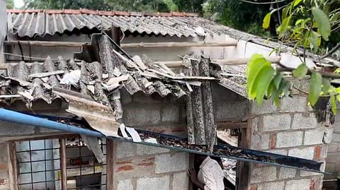 Strong lightning strikes Idukki; House collapses, 7 women injured