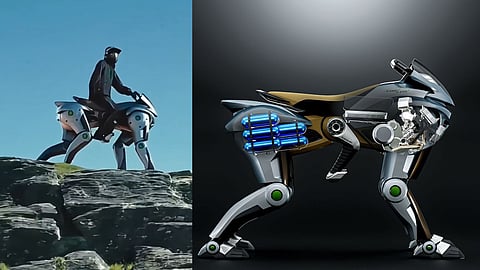 Kawasaki reveals four-legged vehicle CORLEO