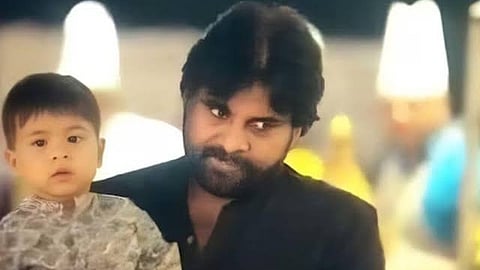 മകനൊപ്പം പവന് കല്യാണ്