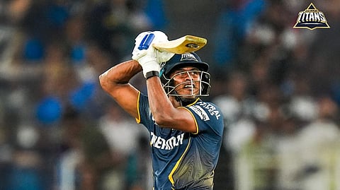 Rajasthan Royals set a target of 218 runs against Gujarat Titans