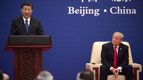 China retaliates with 125 per cent tariffs against US imports .