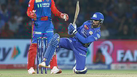 Tilak Varma's 59 guides Mumbai Indians