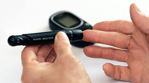 testing blood sugar