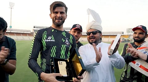 PSL team gifts Shaheen Afridi 24k gold-plated iPhone 16 Pro