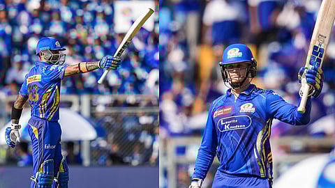 ipl2025 Mumbai score a huge score against Lucknow