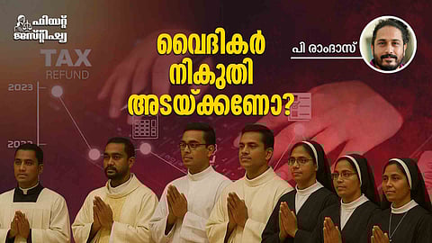 christian priest income tax