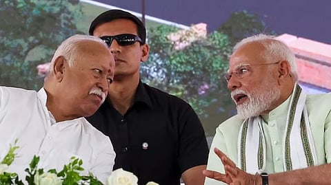 RSS chief Bhagwat meets PM Modi in the wake of Pahalgam terror attack