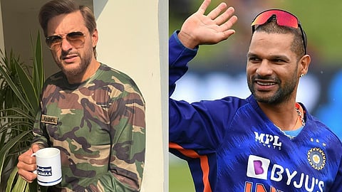 Afridi's reply to the Dhawan  reminder that we should not forget the defeat in Kargil