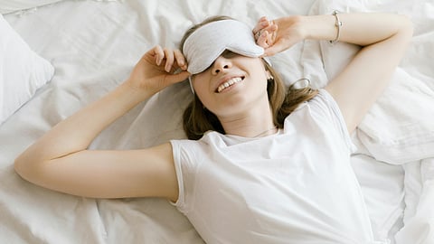 laugh while sleeping