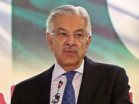 Pakistan Defence Minister Khawaja Asif