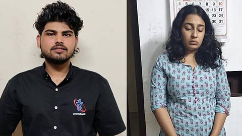 young woman and man were arrested with hybrid cannabis in Wayanad