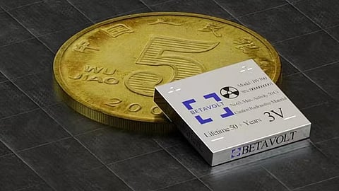 chinese company comes up with compact, coin-sized nuclear battery that lasts 50 years