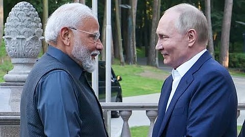Russian President Putin called PM Modi