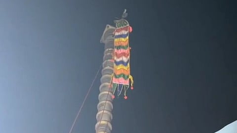 Koodalmanikyam temple festival hoists the flag