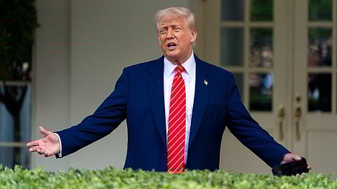 US President Donald Trump