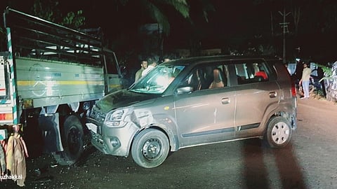 Policeman causes accident by driving drunk, hitting two vehicles