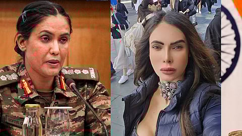 Who is Sophia Qureshi's twin sister, Dr. Shaina Sansara?