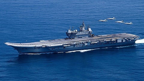 Indian warship INS Vikrant