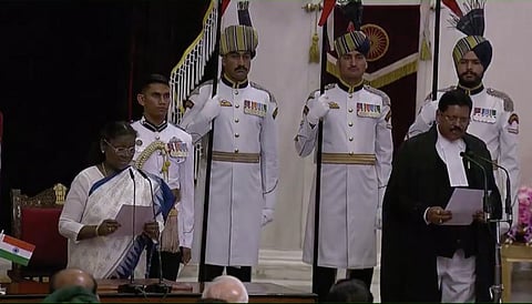 Justice B. R. Gavai is the new Chief Justice of the Supreme Court.