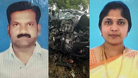 Tirupur car accident
