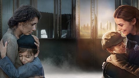 A scene from "The Children's Train"