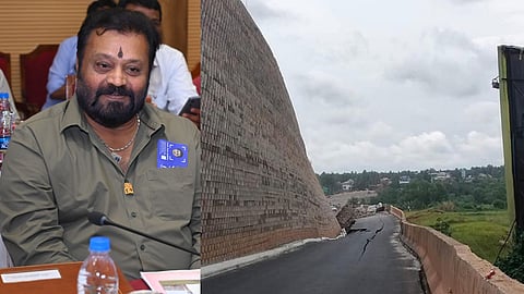 suresh gopi, broken road