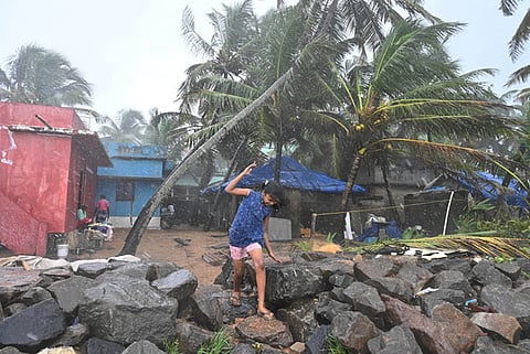 Strong wind, gale, storm, climate change