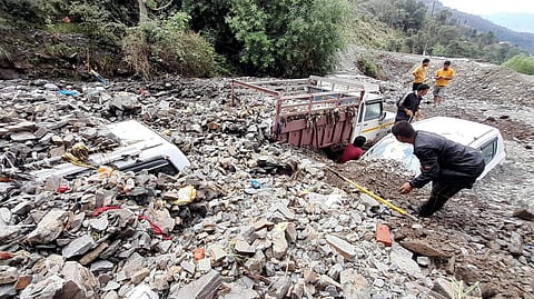 Heavy rains in northeastern states