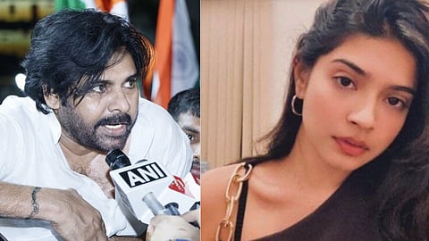 Pawan kalyan and Sharmista Panoli