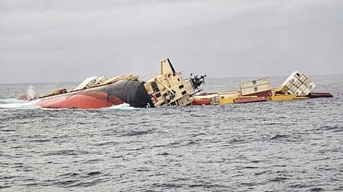MSC ELSA 3, Shipwreck,