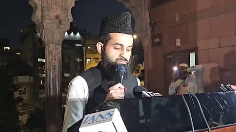 Naib shahi imam Syed Shaban Bukhari
