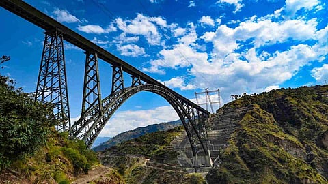 image of Chenab bridge