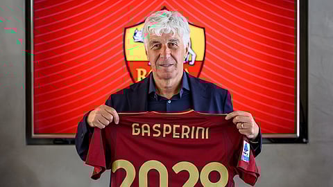 Gian Piero Gasperini In AS Roma