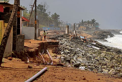 About 46 per cent of the world's low-income regions in coastal areas