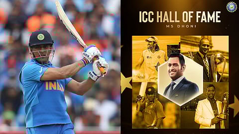 MS Dhoni into the ICC Hall of Fame