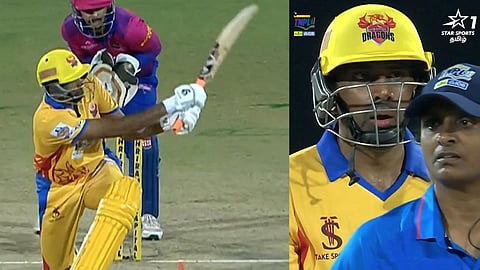 R Ashwin angry at umpire