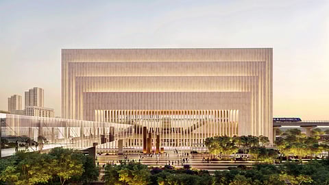 World's highest metro station in dubai