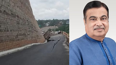 Minister Nitin Gadkari says strict action will be taken against contractors for cracks in NH66